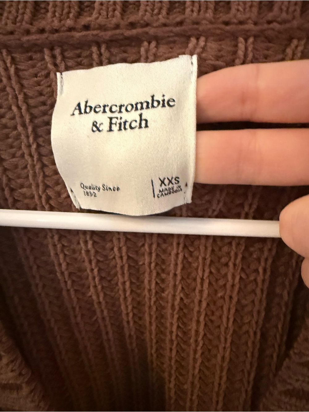 Abercrombie & Fitch The A&F Cameron Seed Stitch Cardigan - Picture 5 of 5